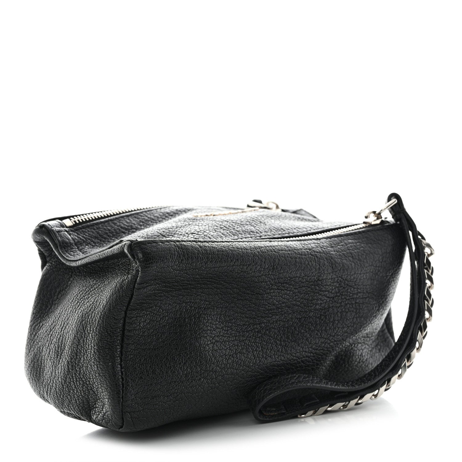 Givenchy Sugar Goatskin Pandora Wristlet Black 3 of 11