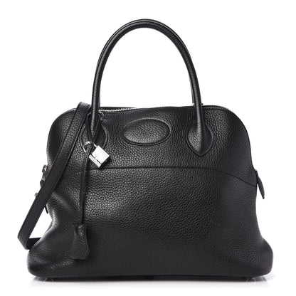 Hermes Taurillon Clemence Bolide 31 Black 1 of 11