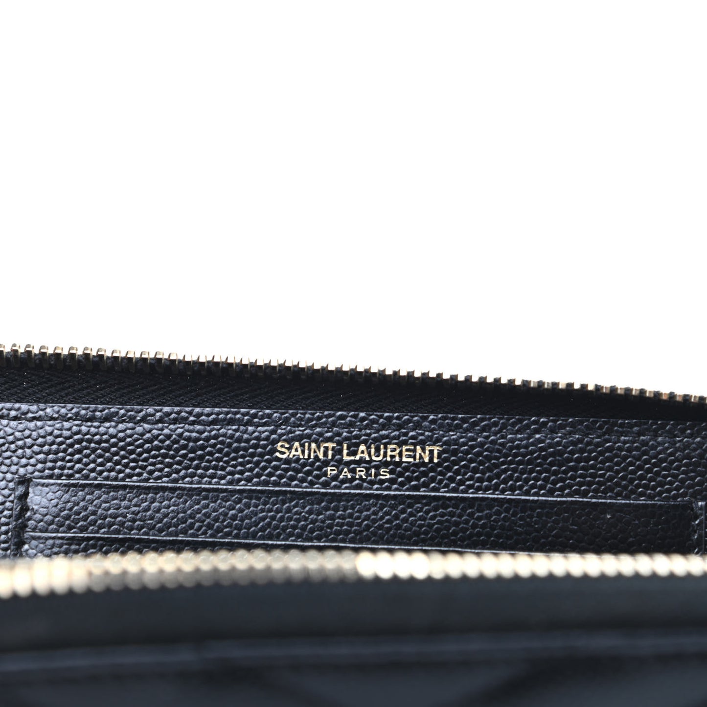 Grain De Poudre Matelasse Chevron Monogram Phone Wallet Black