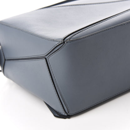 Loewe Calfskin Small Puzzle Bag Stone Blue 4 of 10