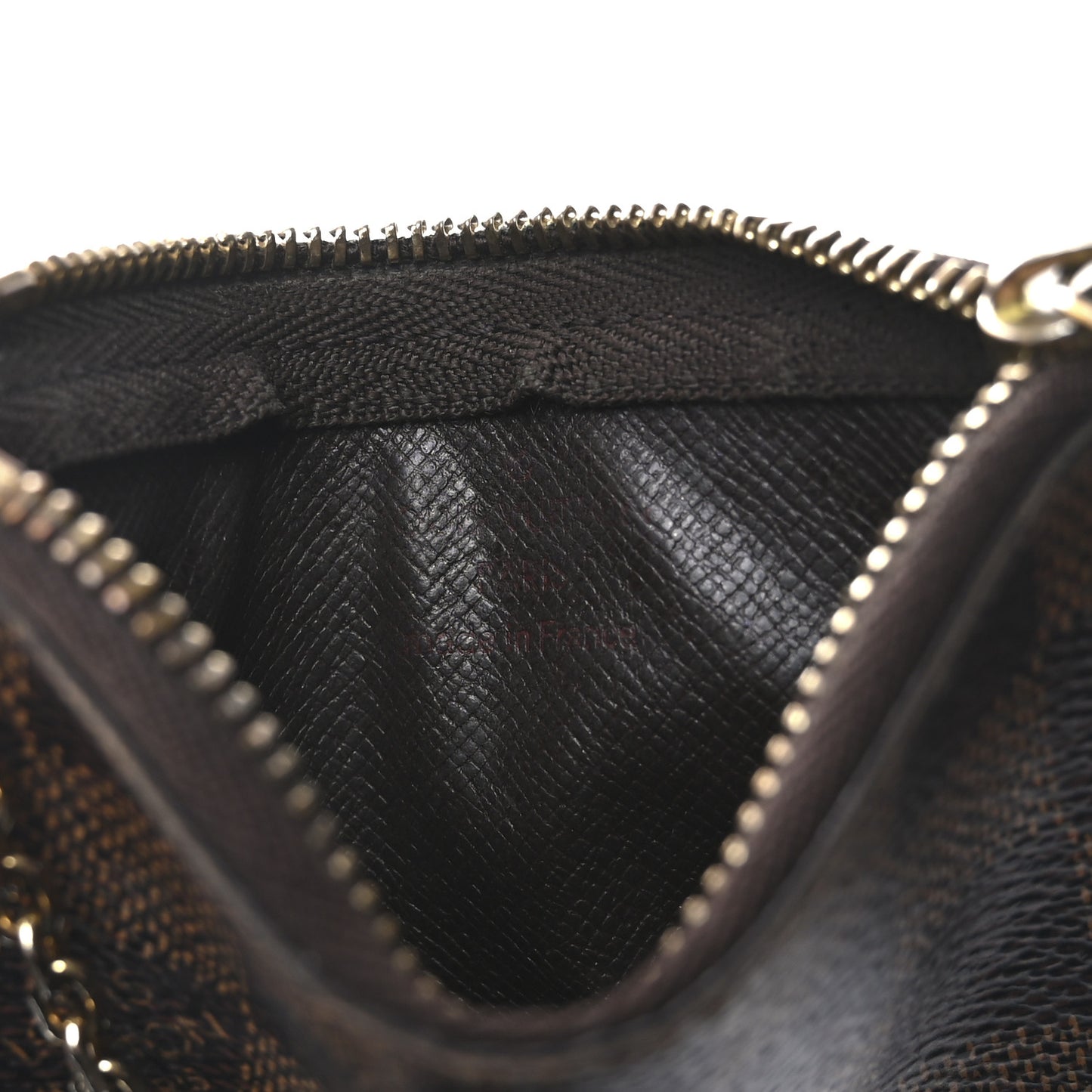Damier Ebene Key Pouch