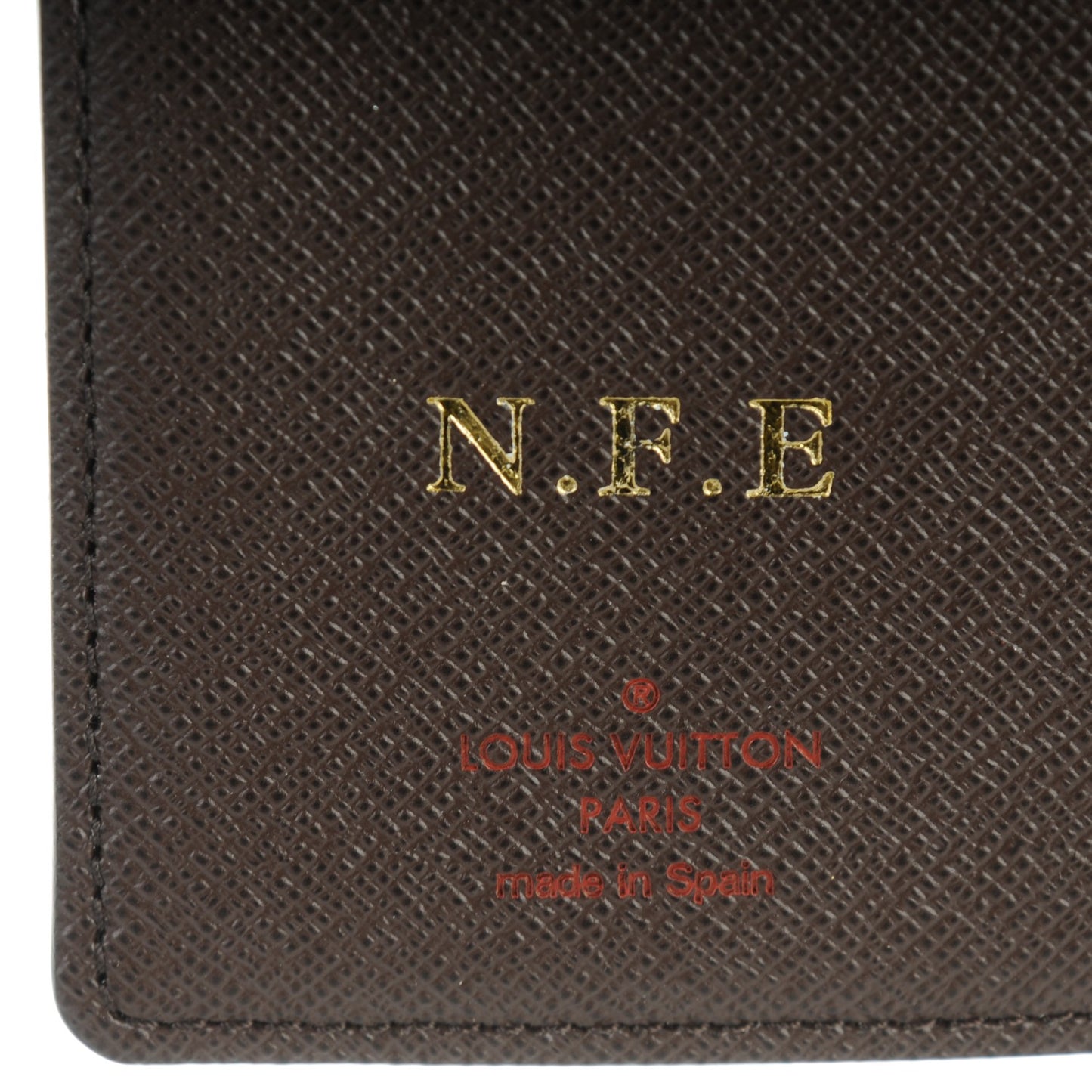 Damier Ebene Small Ring Agenda Cover