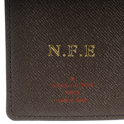 Louis Vuitton Damier Ebene Small Ring Agenda Cover 6 of 7