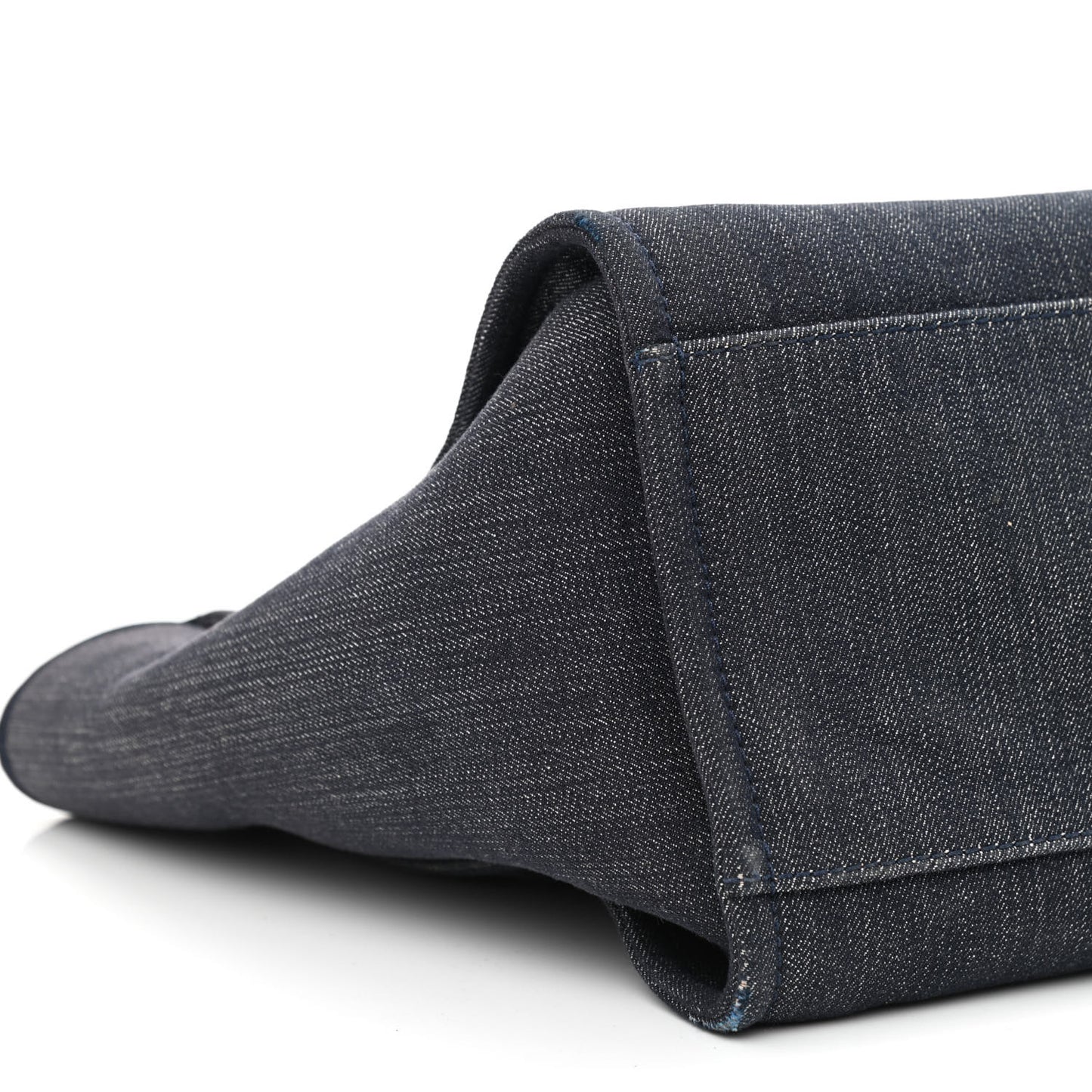 Canvas Large Deauville Tote Blue Orange