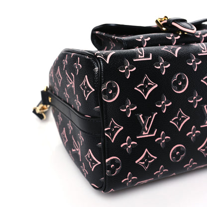 Louis Vuitton Monogram Fall for You Speedy Bandouliere 25 Black 7 of 8