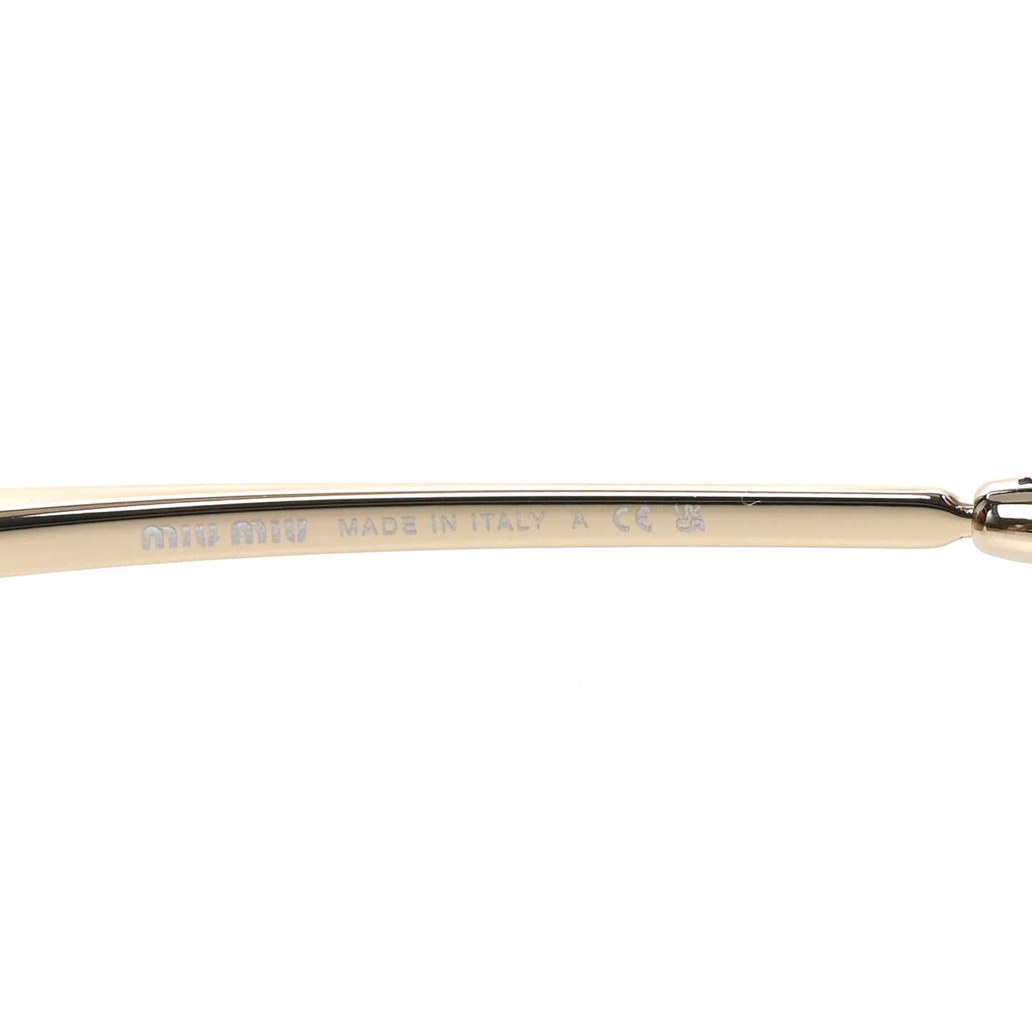 Metal Aube Sunglasses SMU54Y Gold Pink