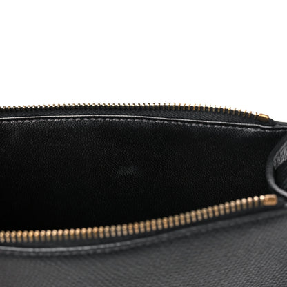 Valentino Garavani Grained Calfskin VSling Pouch Black 10 of 10