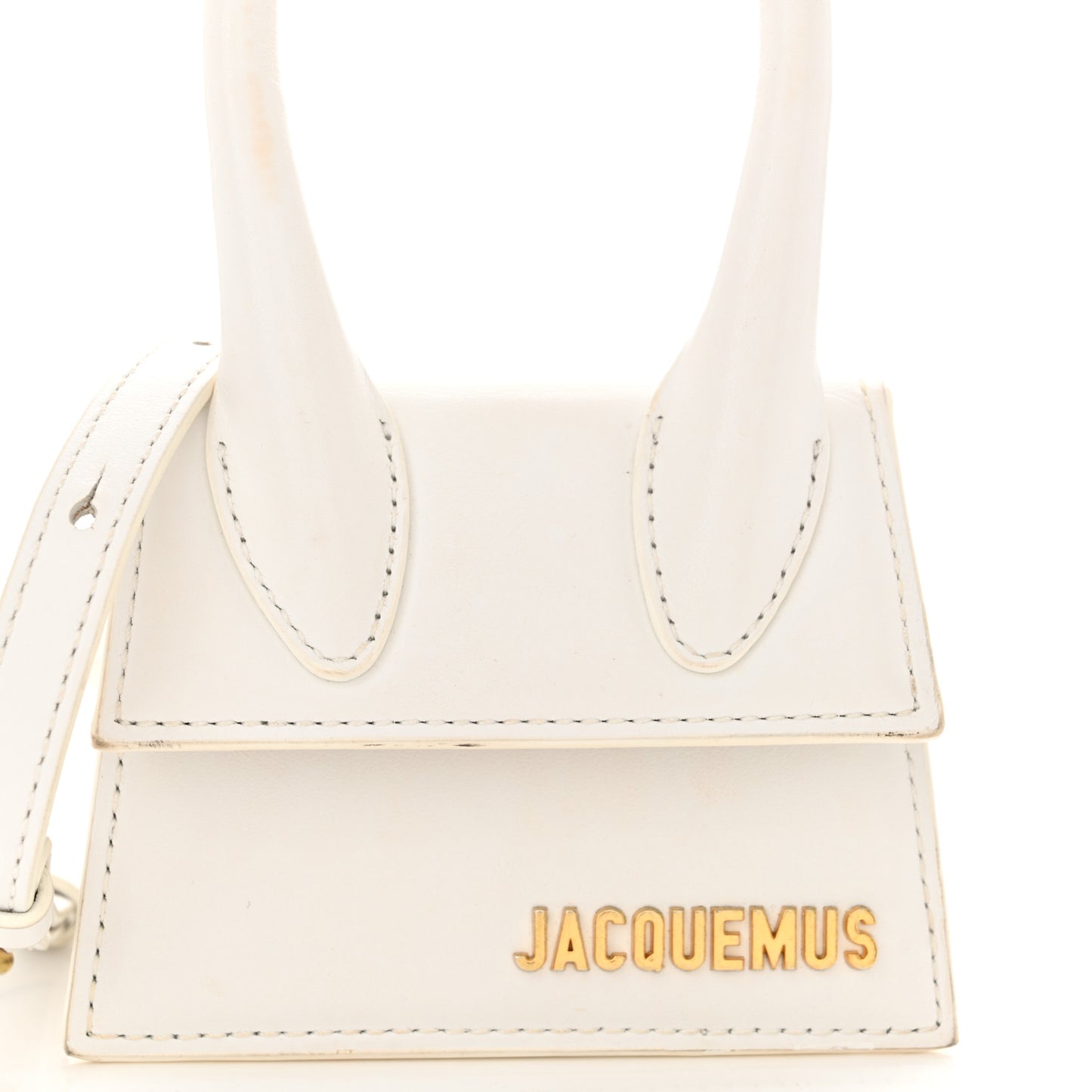 Smooth Calfskin Le Chiquito White