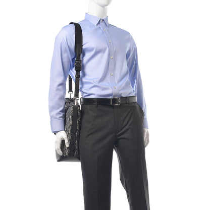 Christian Dior HOMME Oblique Grained Calfskin Tote Blue 2 of 8