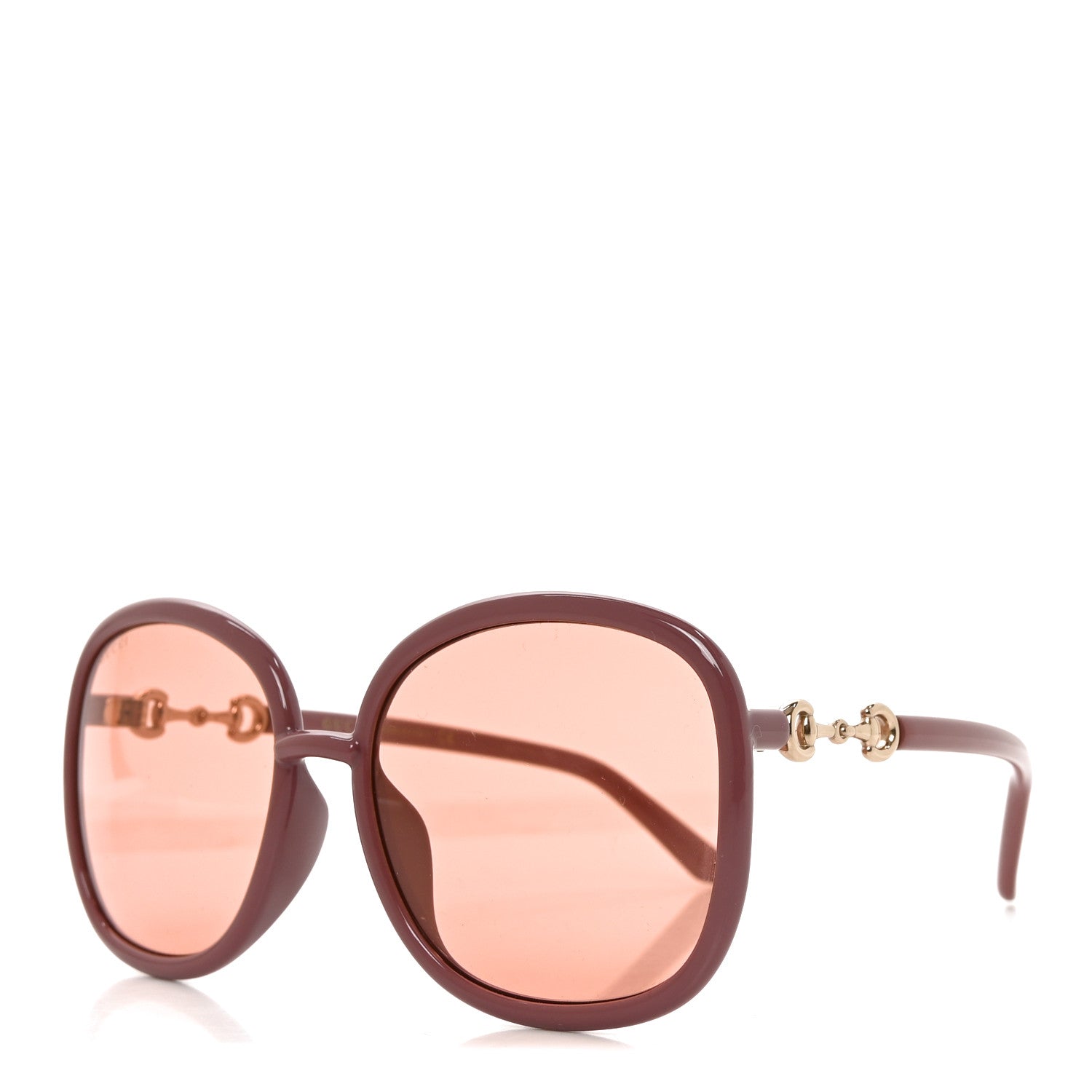 Gucci Horsebit Square Frame Sunglasses GG0892SA Pink 1 of 7