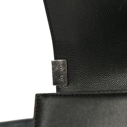 Chanel Caviar Quilted Small Boy Flap Black 13 of 15
