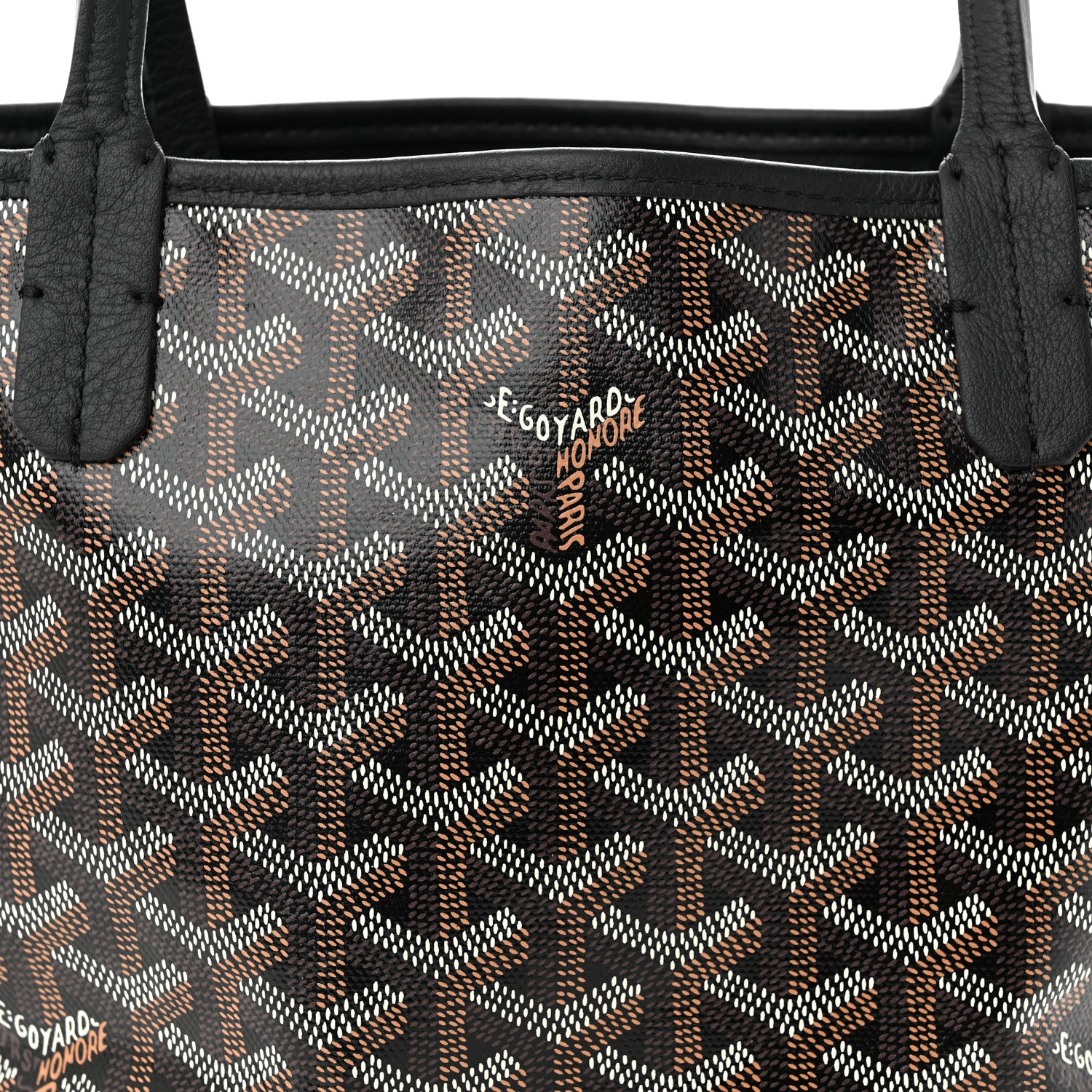 Goyard Goyardine Reversible Mini Anjou Black 9 of 11