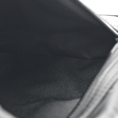 Louis Vuitton Calfskin Shadow Monogram Duo Slingbag Black 6 of 10