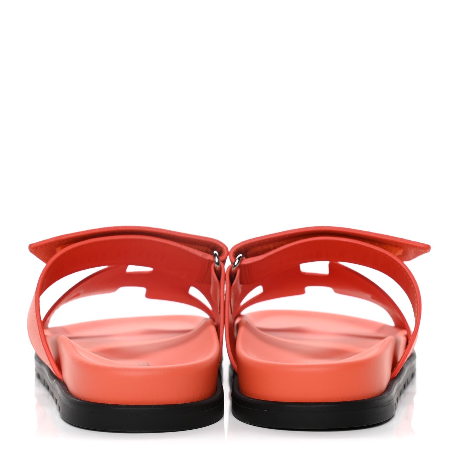 Hermes Epsom Womens Chypre Sandals 38 Rose Sorbet 7 of 12