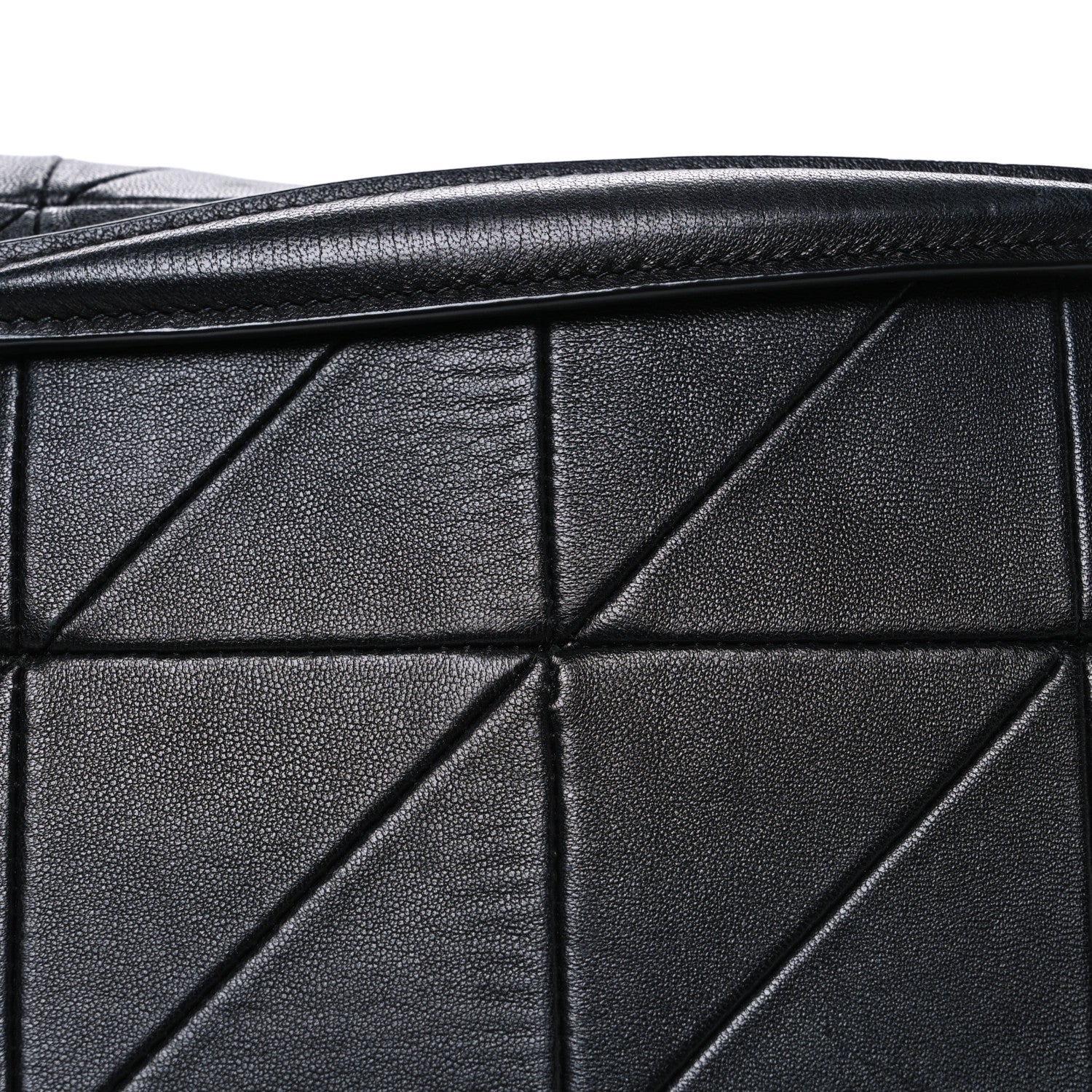Saint Laurent Lambskin Matelasse Monogram Oversized Jamie Black 8 of 10