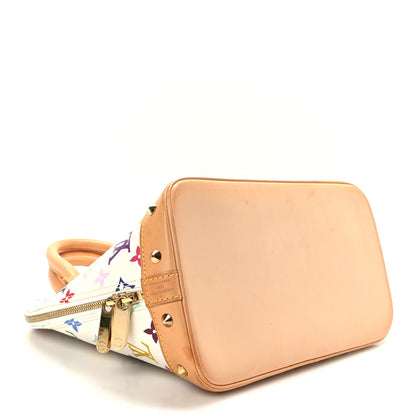 Louis Vuitton Monogram Multicolor Alma White 4 of 11