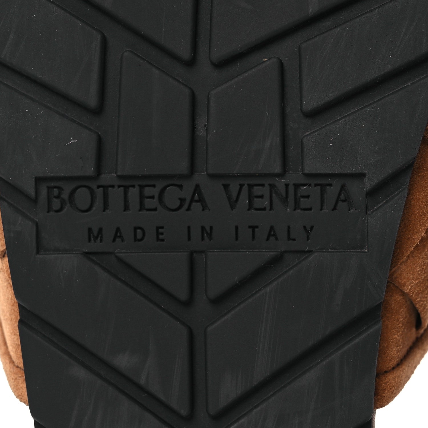 Bottega Veneta Suede Intrecciato Reggie Mules 38 Caramel 7 of 17