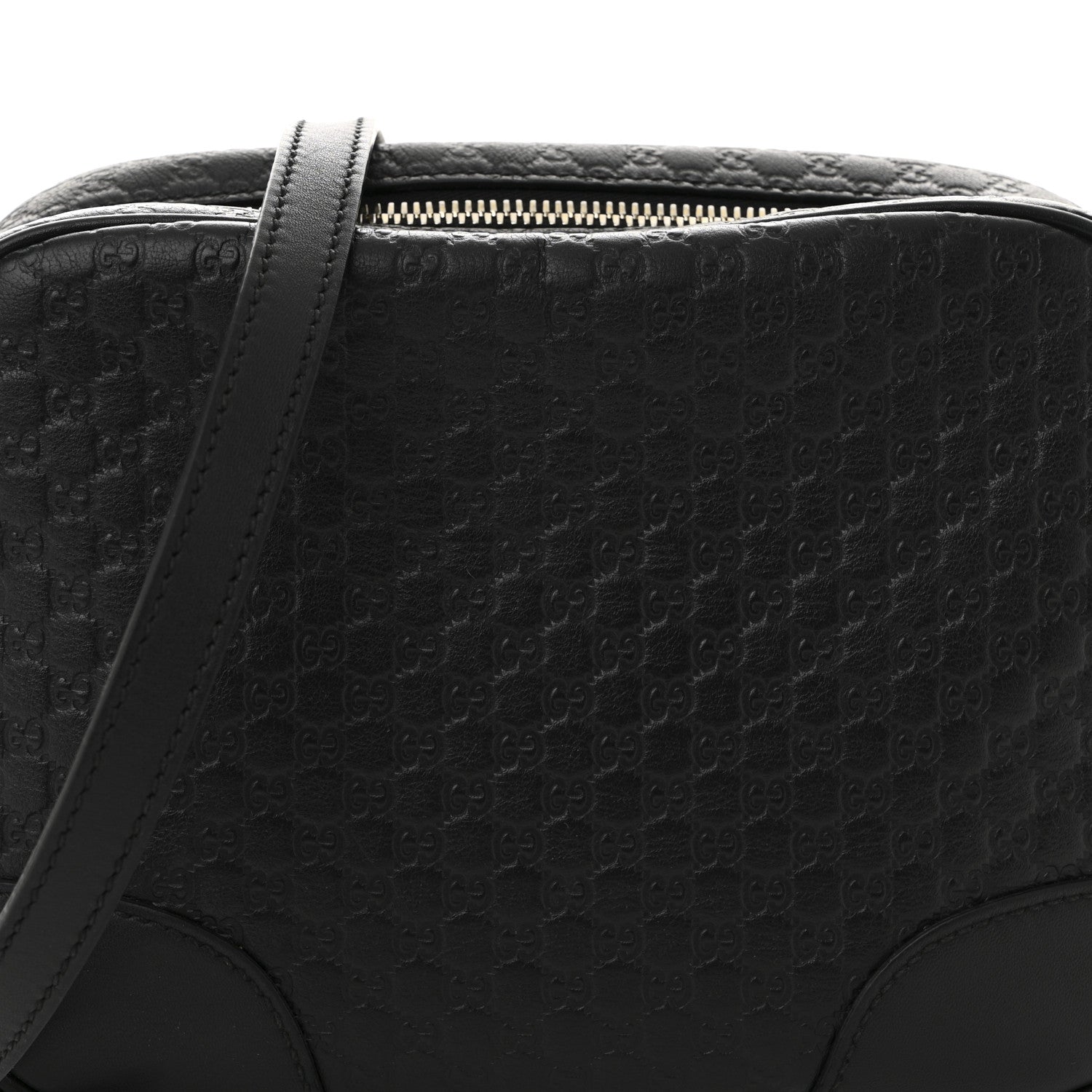 Gucci Microguccissima Mini Bree Messenger Bag Black 8 of 12