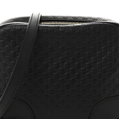 Gucci Microguccissima Mini Bree Messenger Bag Black 8 of 12