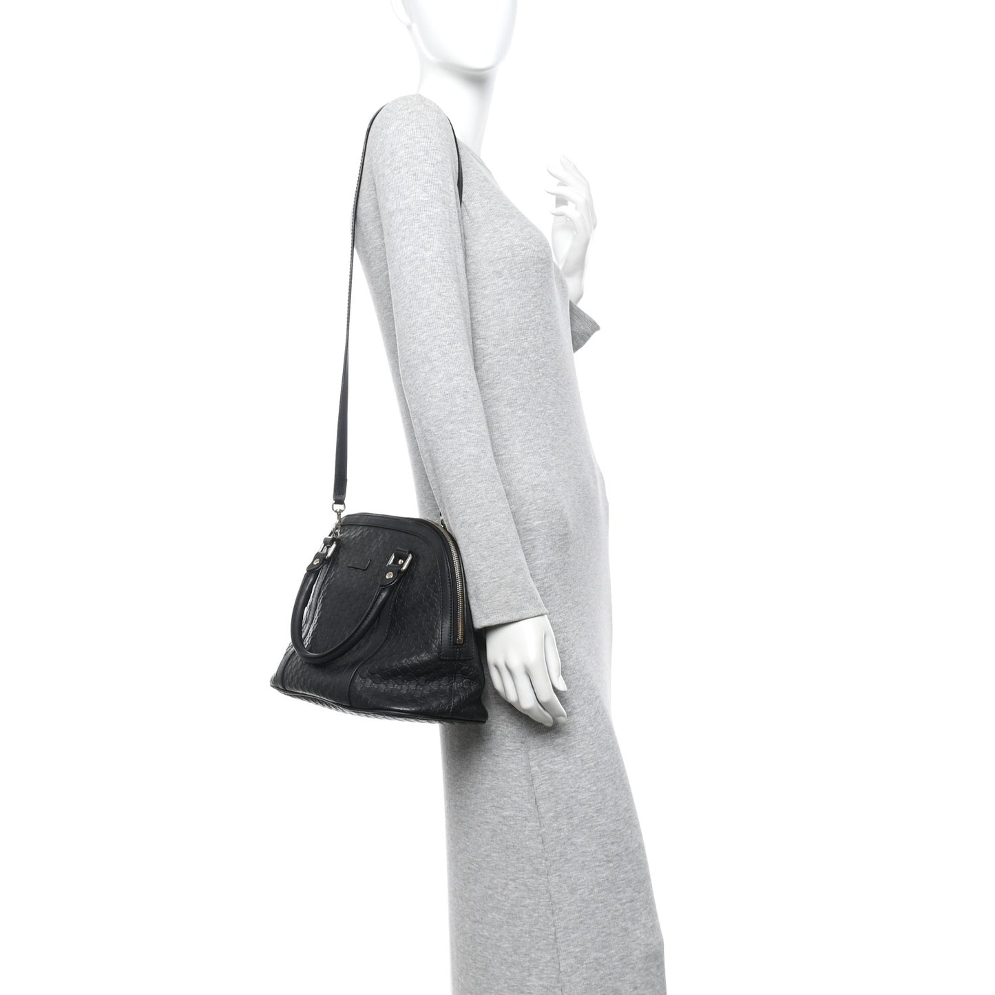 Microguccissima Dome Bag Black