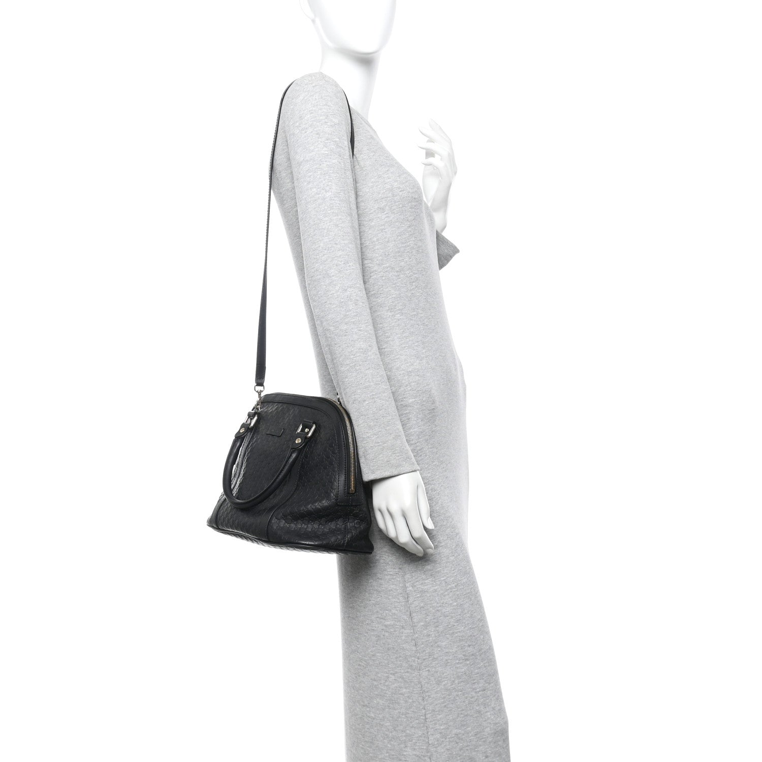 Gucci Microguccissima Dome Bag Black 2 of 14