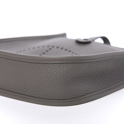 Hermes Taurillon Clemence Evelyne TPM Etain 9 of 11