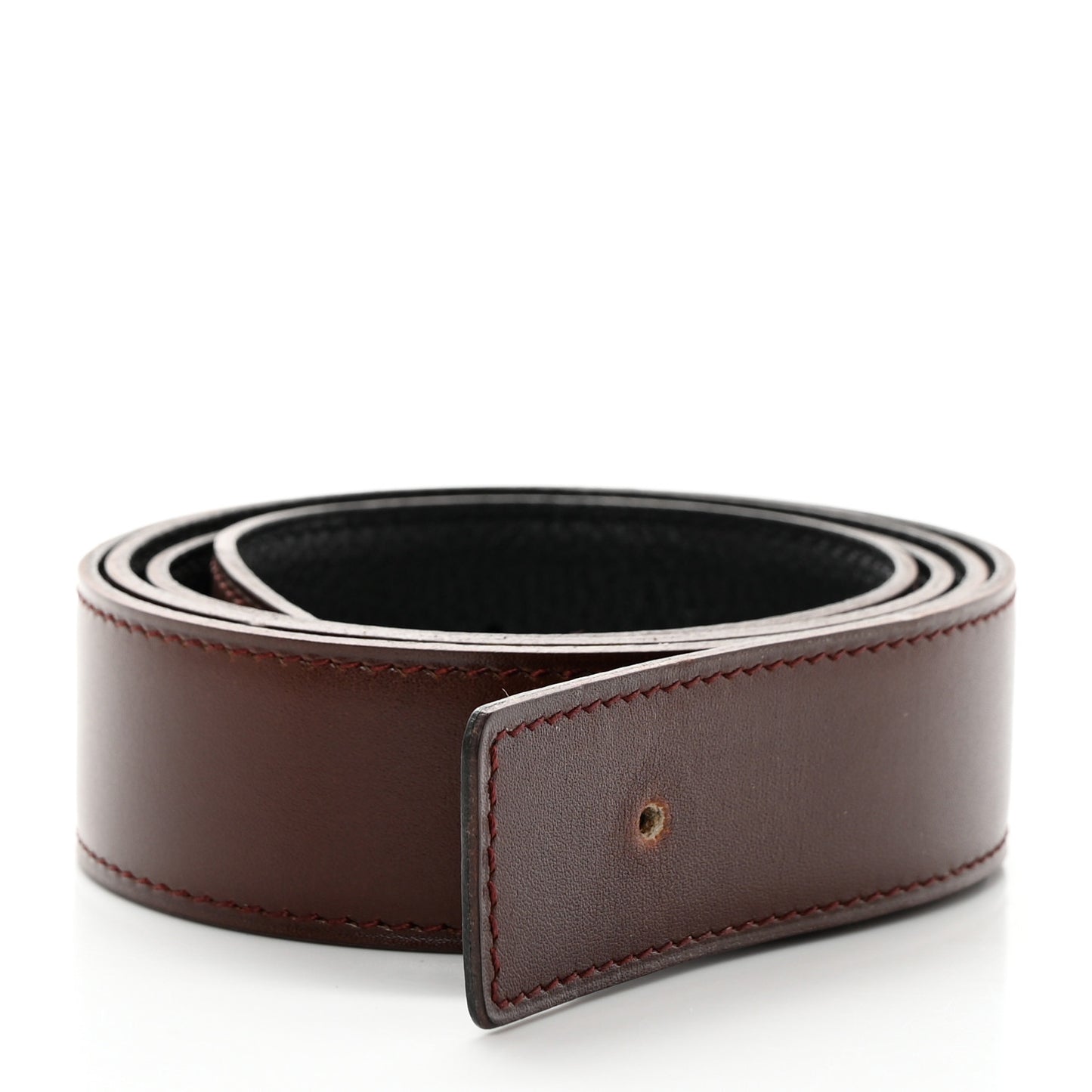 Togo Box 32mm Belt Strap 100 40 Black Rouge H