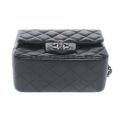 Chanel Lambskin Quilted Mini Square Flap Black 4 of 7