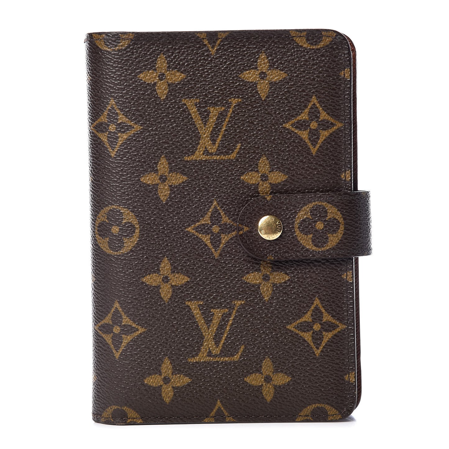 Monogram Zipped Papers Wallet
