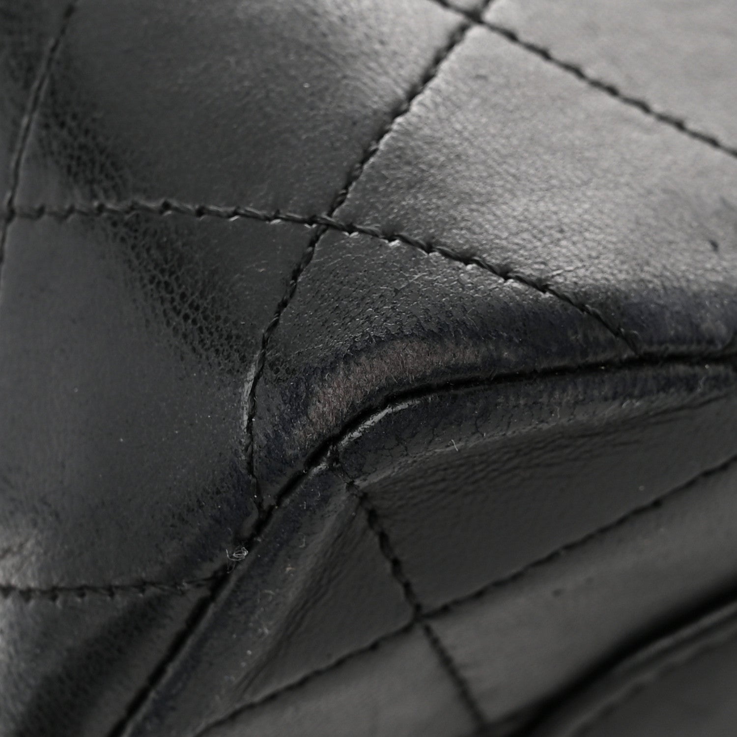 Chanel Lambskin Quilted Small Double Flap Black 12 of 15