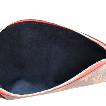 Louis Vuitton Monogram Elizabeth Pencil Pouch Red 5 of 8