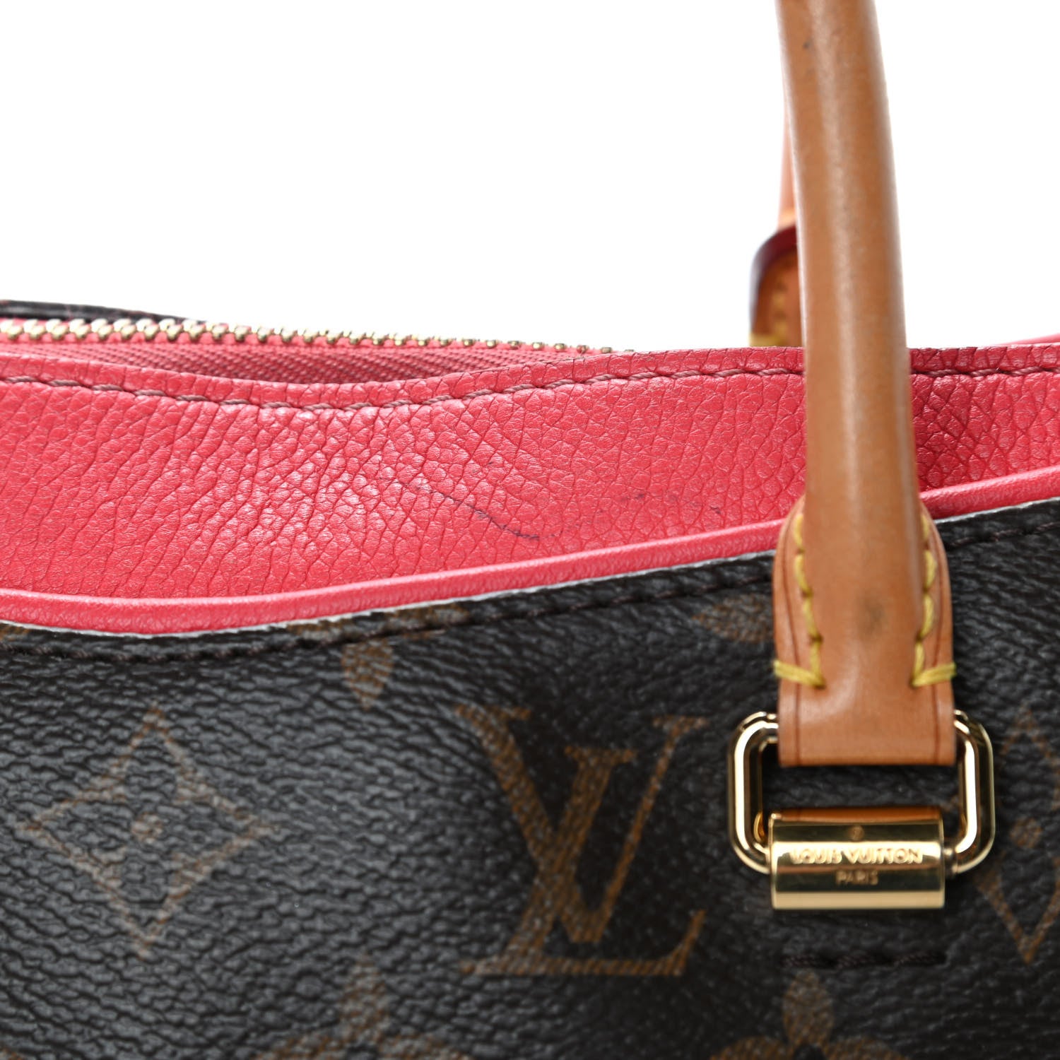 Louis Vuitton Monogram Pallas Rose Litchi 5 of 5