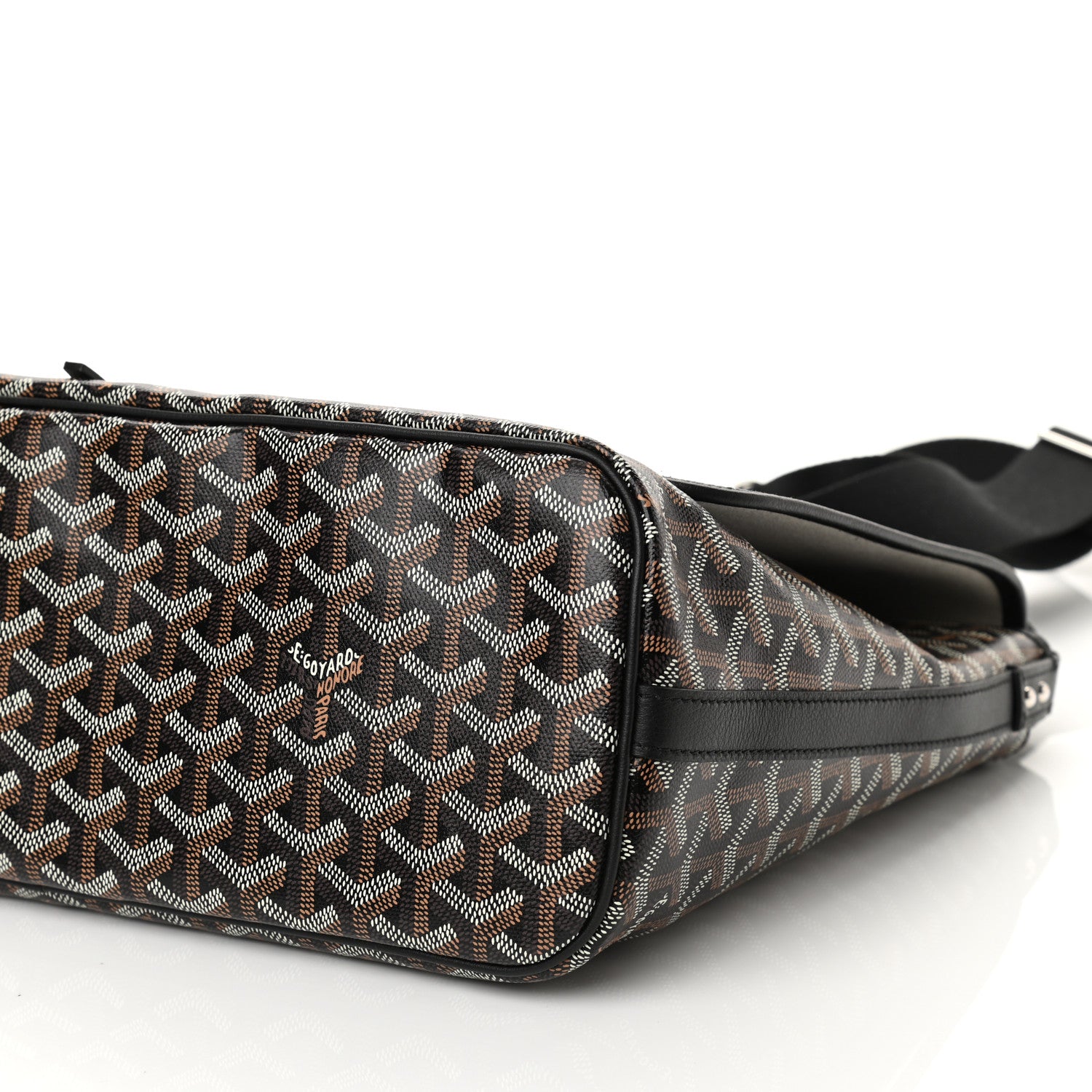Goyard Goyardine Capetien Messenger Bag Black 9 of 9