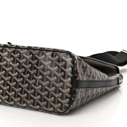 Goyard Goyardine Capetien Messenger Bag Black 9 of 9