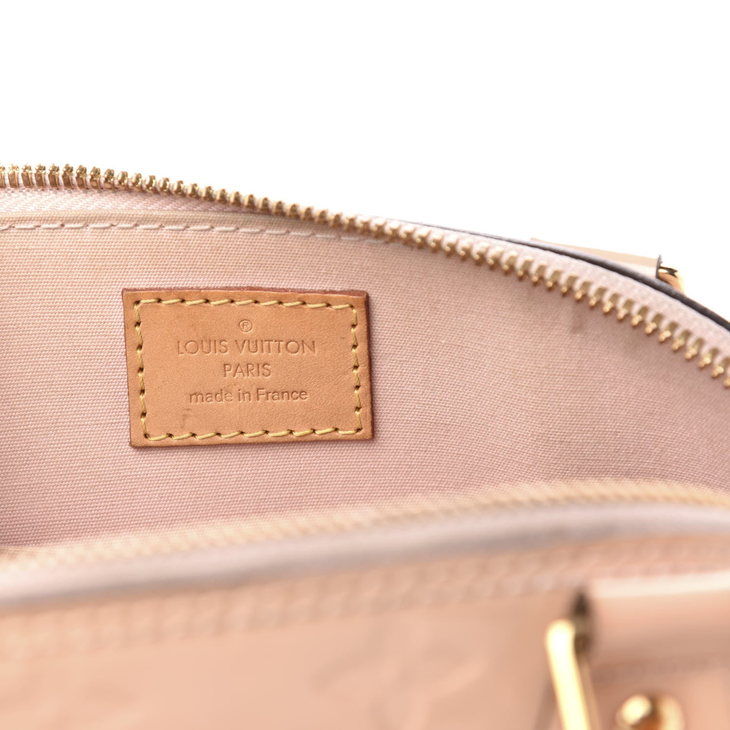 Louis Vuitton Vernis Alma BB Rose Florentin 7 of 10