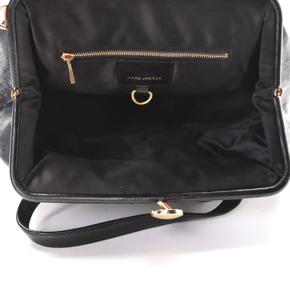 Marc Jacobs Lambskin Quilted Stam Navy 4 of 7
