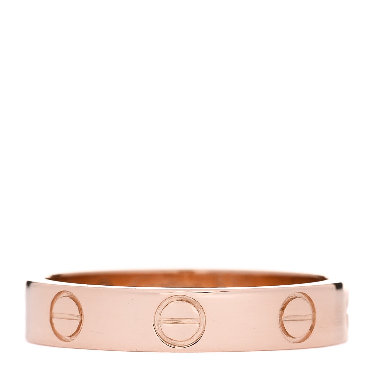 Cartier 18K Pink Gold 3.5mm LOVE Wedding Band Ring 52 6 1 of 5