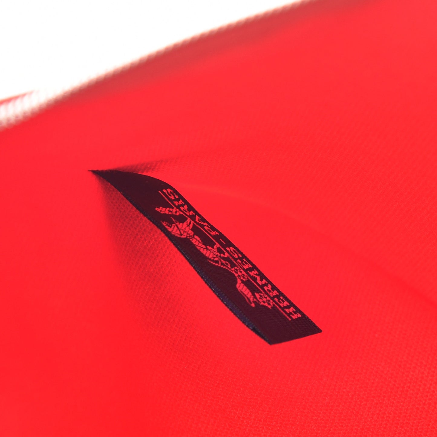 Toile Flat Yachting Pouch Rouge