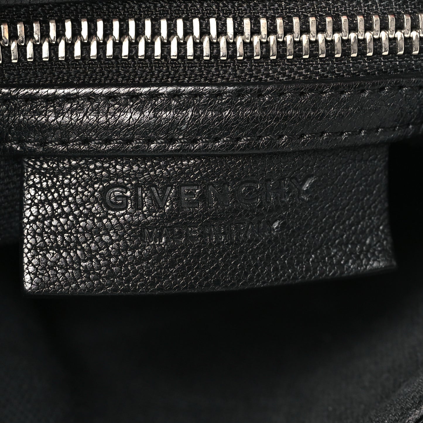 Sugar Goatskin Small Pandora Black