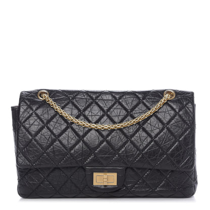 Chanel Aged Calfskin Quilted 2.55 Reissue 227 Flap Black 1 of 9