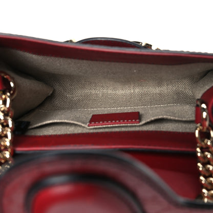 Gucci Soft Microguccissima Mini Emily Chain Shoulder Bag Rosso 5 of 11