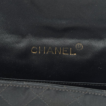 Chanel Satin Quilted Extra Mini Rectangular Flap Black 5 of 14