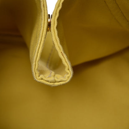 Prada Canvas Canapa Logo Tote Yellow 9 of 14