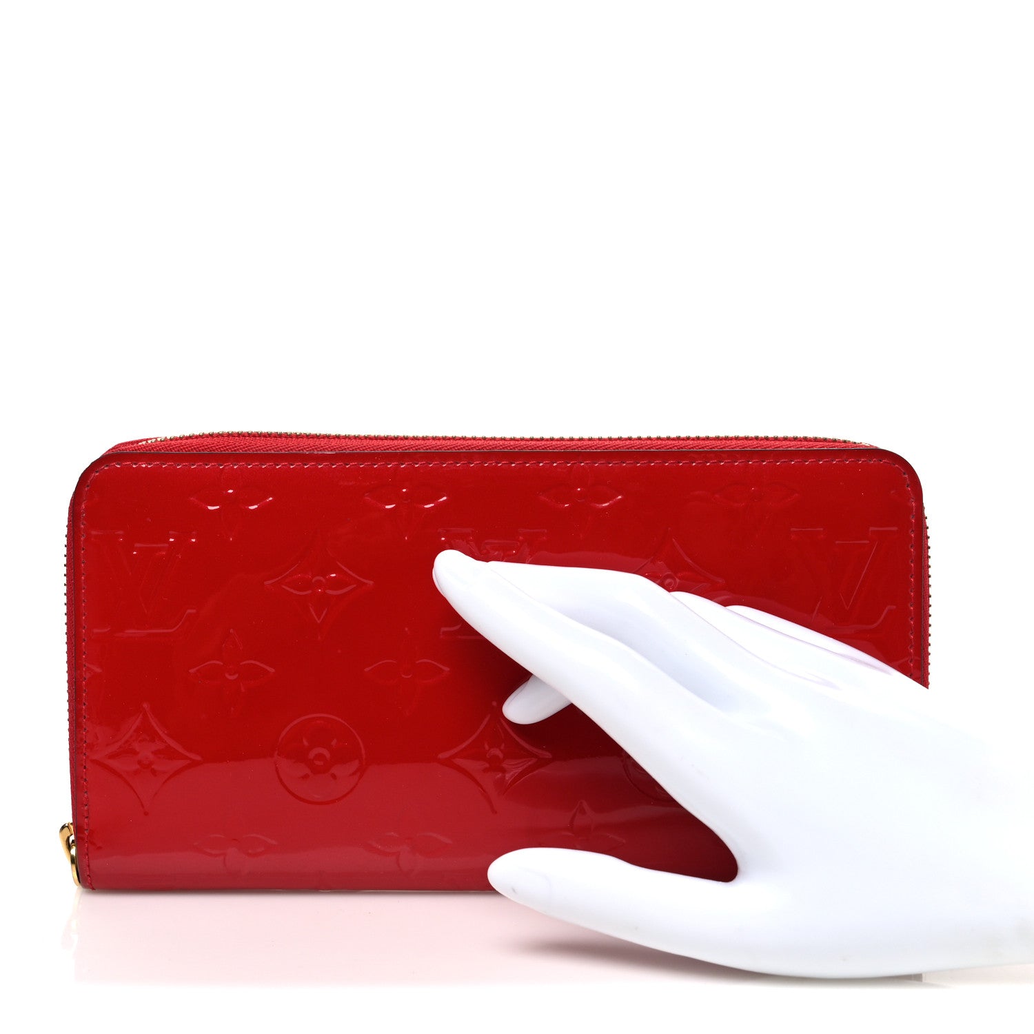 Louis Vuitton Vernis Zippy Wallet Pomme D'Amour 2 of 8