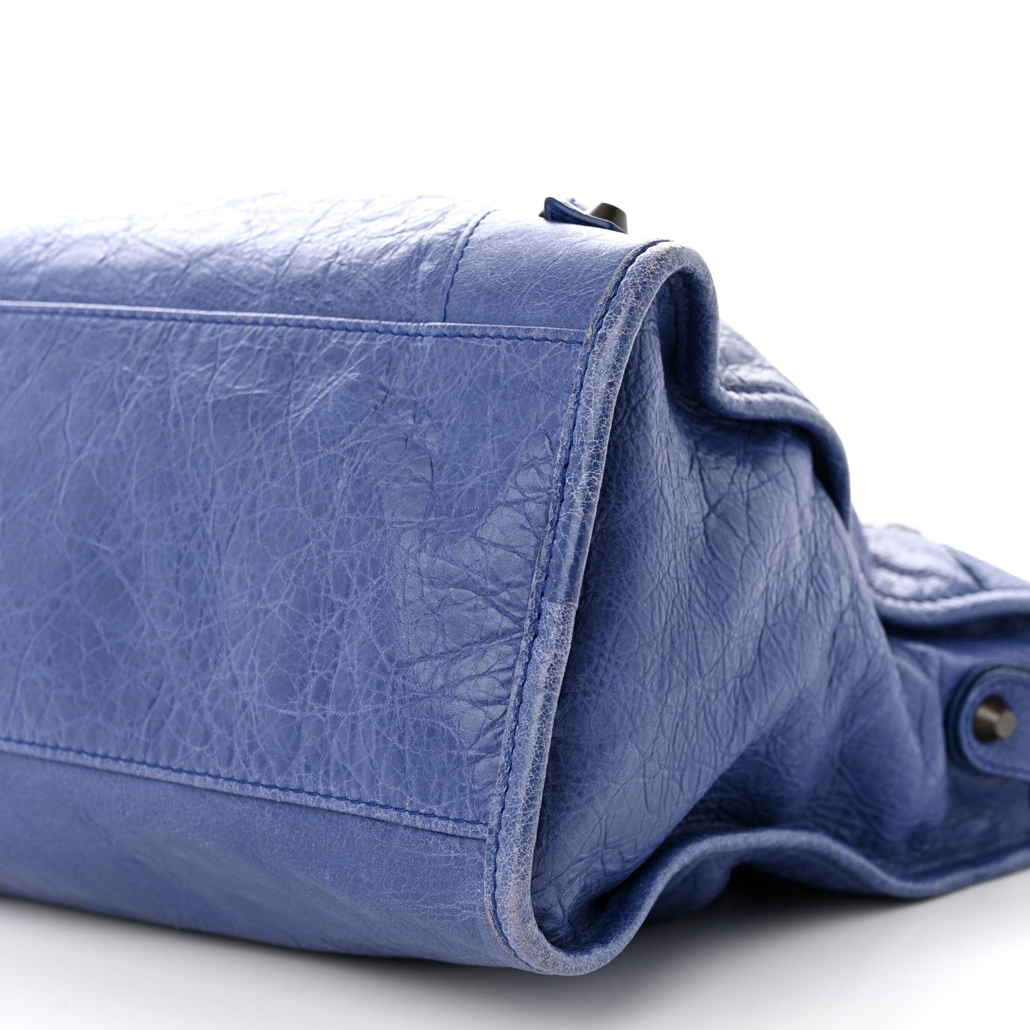 Balenciaga Agneau Classic Hardware City Bleut Bleu Glacier 10 of 10