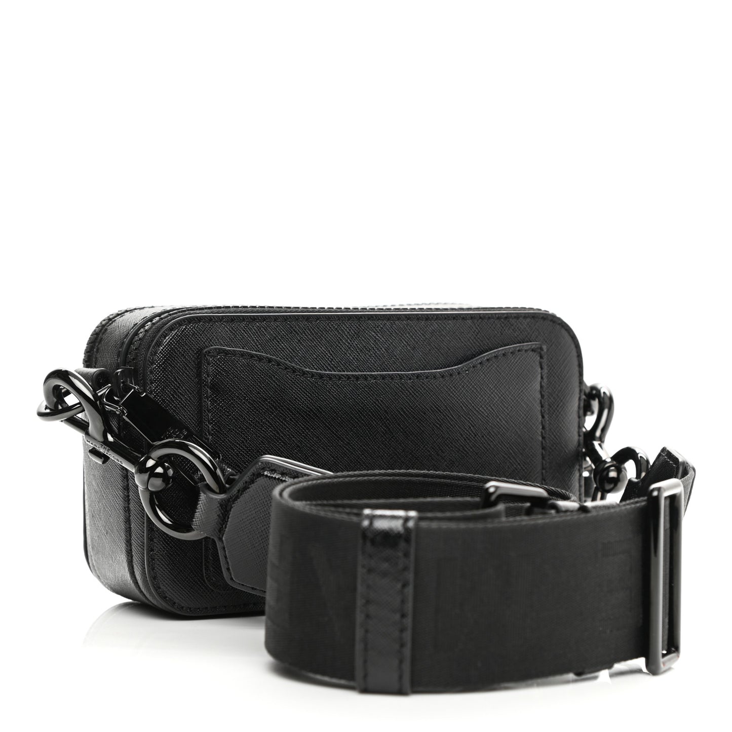 Saffiano Snapshot Camera Bag Black