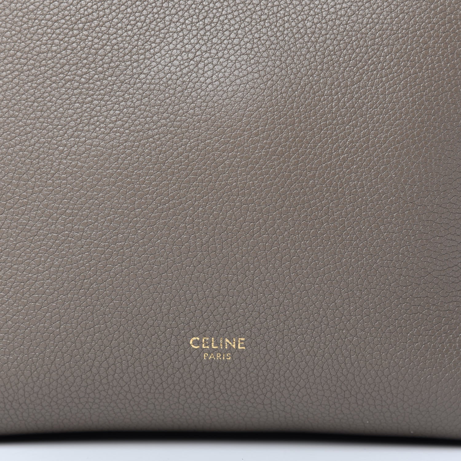 Celine Soft Grained Calfskin Small Sangle Bucket Bag Taupe 8 of 8