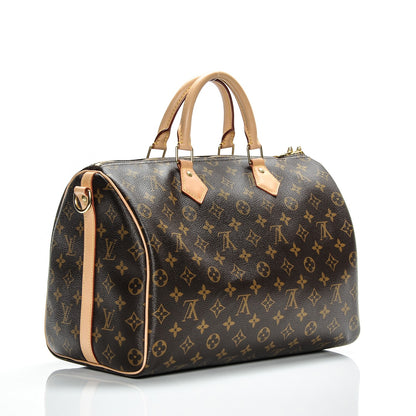 Louis Vuitton Monogram Speedy Bandouliere 35 3 of 7
