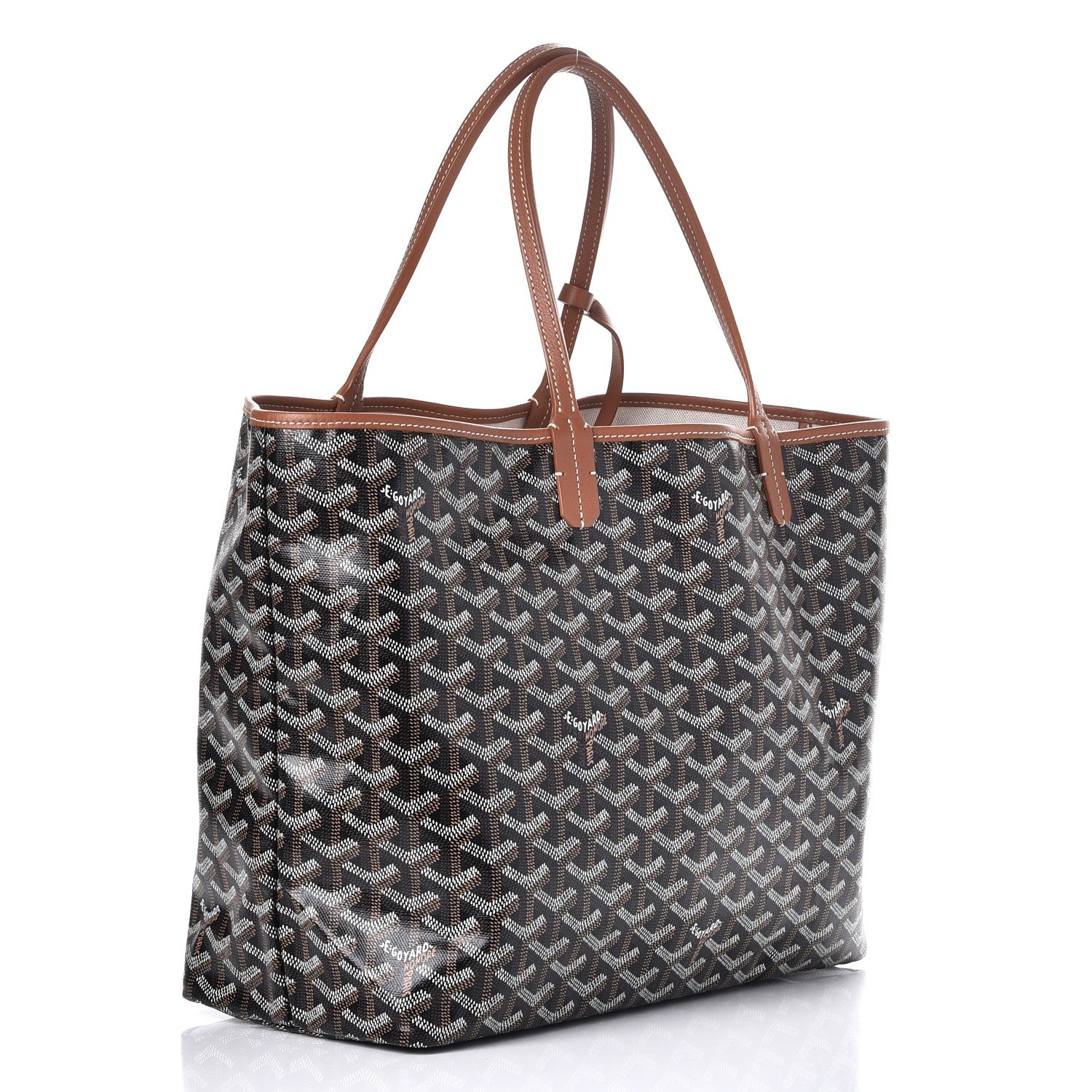 Goyard Goyardine Saint Louis PM Black Gold 3 of 9