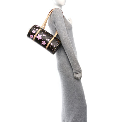 Louis Vuitton LV X TM Monogram Cherry Blossom Papillon Sakura Brown 3 of 10